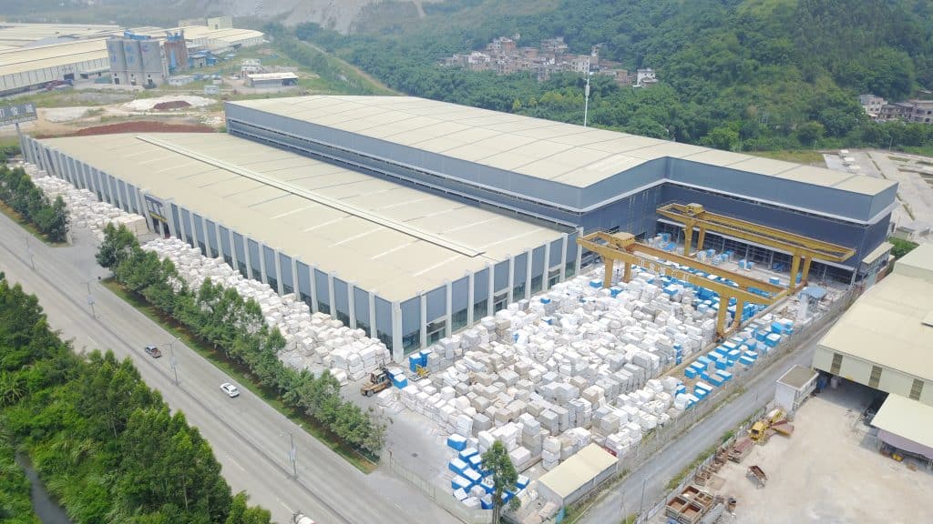 多层钢结构石材厂图1-Mulit Story Steel Structure Project-Stone Processing Plant-1