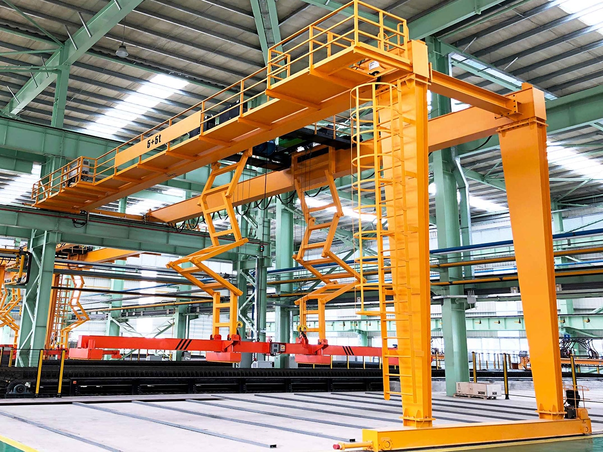 BM SEMI-GANTRY CRANE APPLICATIONS01